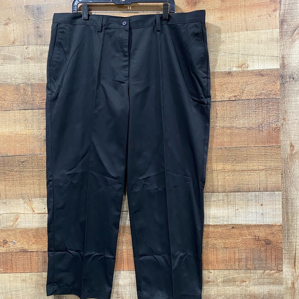 New With Tags Edward’s Ladies Black Chinos Work Uniform Casual Pants Size 20